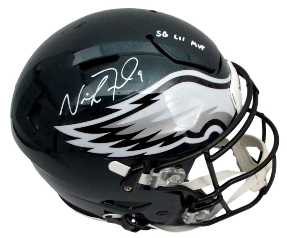 Nick Foles Signed/Inscr Full Size Speed Flex Auth Helmet Eagles Fanatics 188045