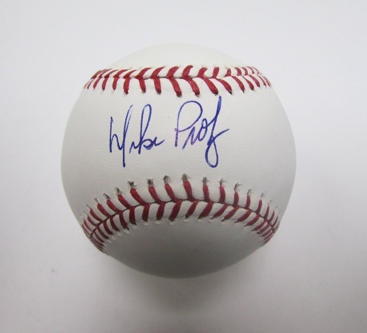 Mike Proly Phillies Signed/Autographed OML Basebll 139371