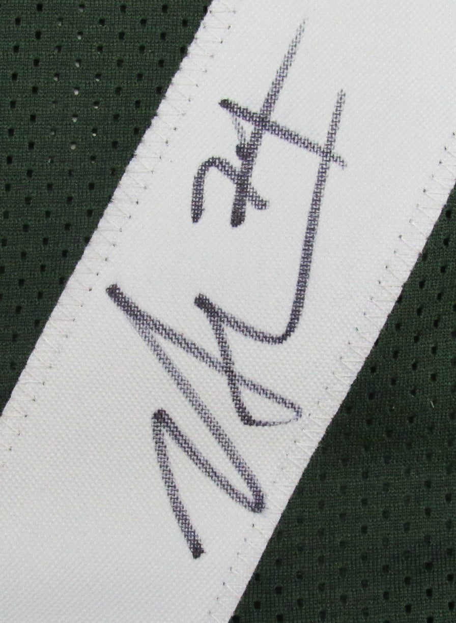 Nick Mangold Signed/Auto Custom Green Football Jersey New York Jets JSA 190341