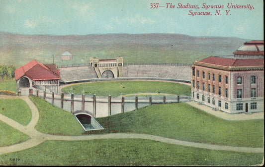 1911 Postcard Syracuse University Stadium Syracuse, NY 176186