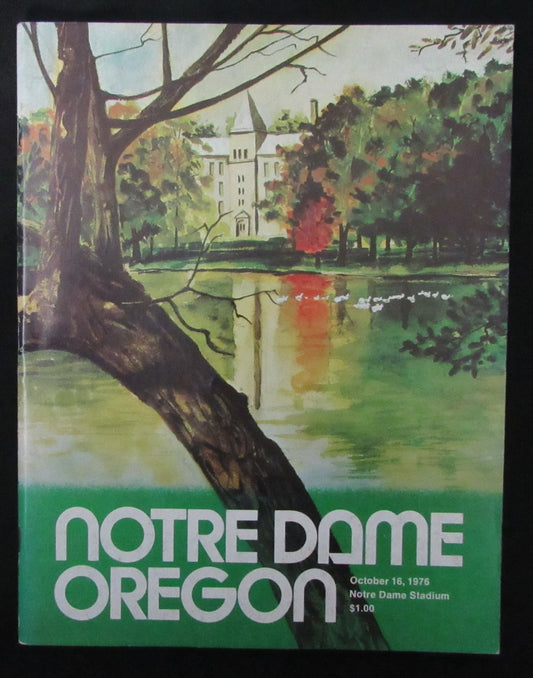 10/16/1975 Notre Dame vs. Oregon College Program 185688