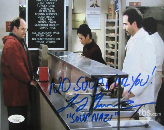 Larry Thomas SOUP NAZI Autographed/Inscribed 8x10 Photo "Seinfeld" JSA