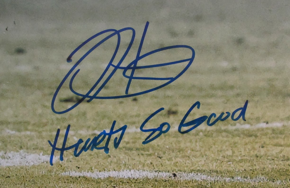 Jalen Hurts Autographed/Inscribed "Hurts So Good" 16x20 Photo Philadelphia Eagles JSA 175586