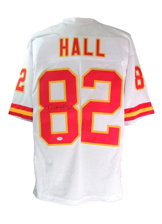 Dante Hall Autographed Custom Football Jersey Kansas City Chiefs PSA/DNA