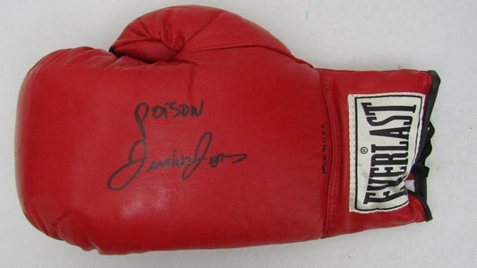 Junior Jones Signed Everlast Boxing Glove JSA R88900