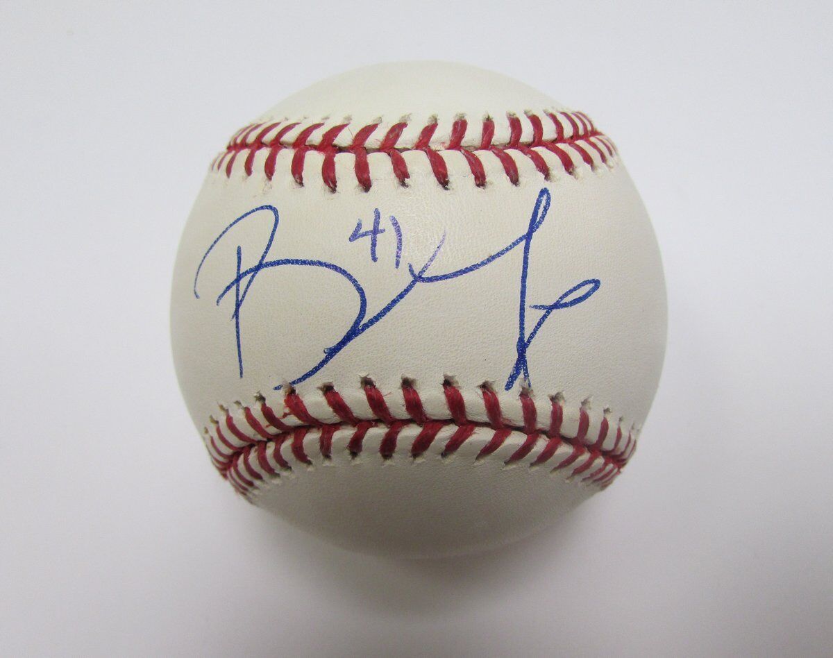 Brett Myers Phillies Signed OML Baseball JSA 138263