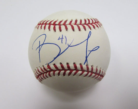 Brett Myers Phillies Signed OML Baseball JSA 138263