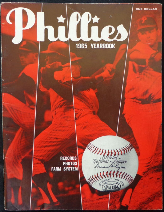 1965 Philadelphia Phillies Yearbook