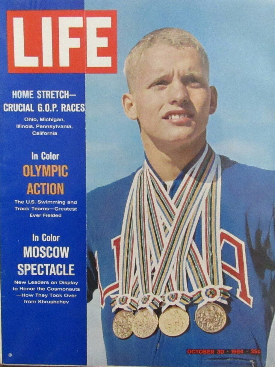 Vintage LIFE Magazine October 30, 1964 - Olympics Don Schollander 164719