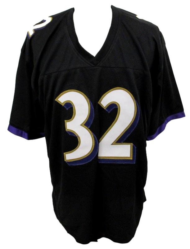 Marcus Williams Signed Black Custom Football Jersey Ravens Beckett 186209