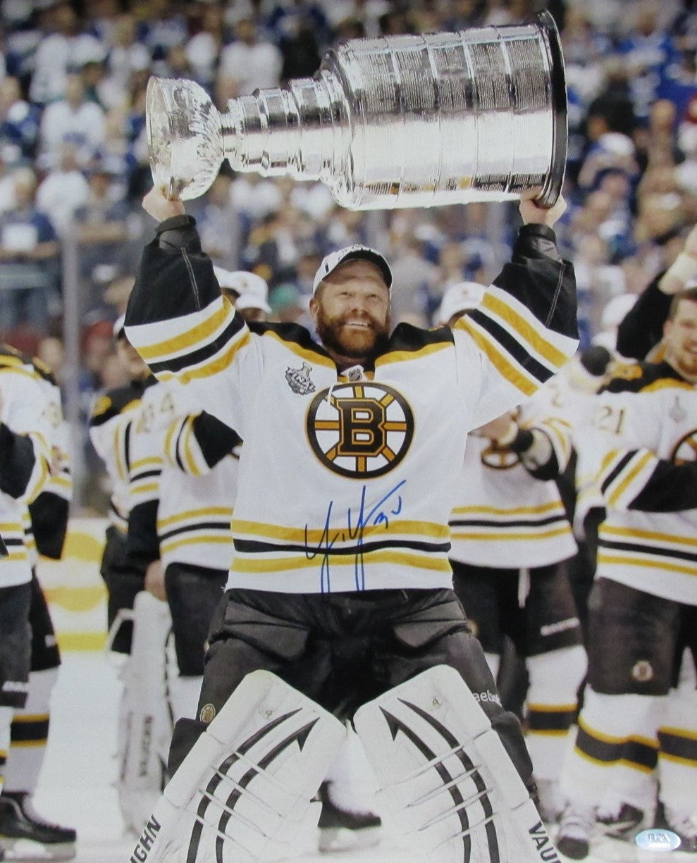 Tim Thomas Signed/Autographed 16x20 Photo Boston Bruins PSA/DNA 192327