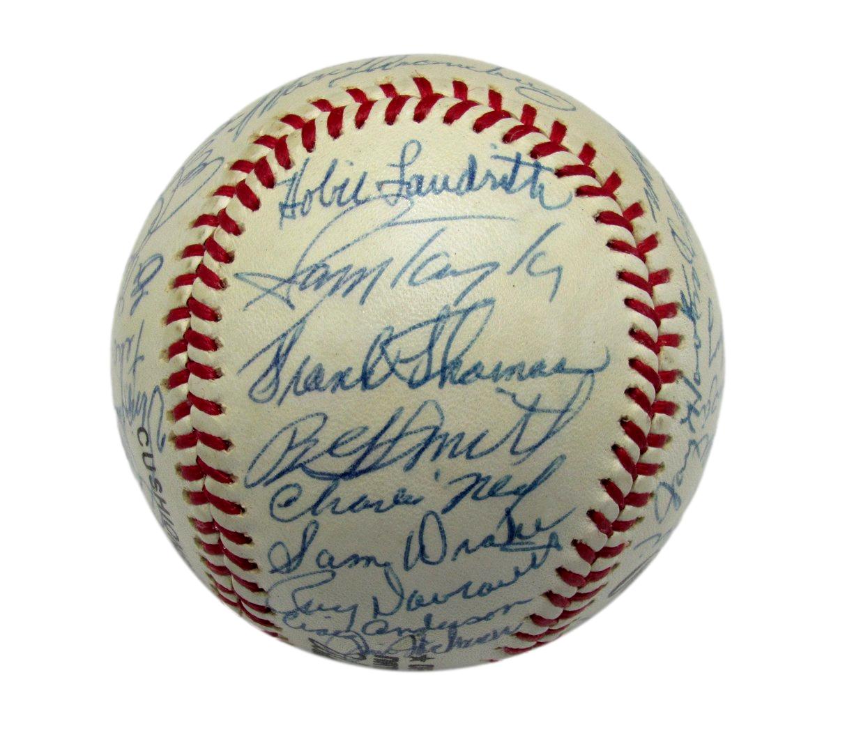 1962 Mets Team Signed/Autographed (35) ONL Baseball Ashburn HOF JSA 191733