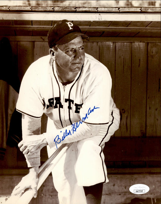 Billy Herman HOF Signed/Autographed 8x10 Photo Pittsburgh Pirates JSA 191434
