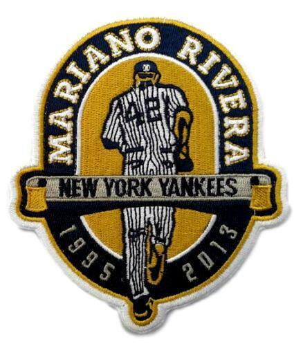 Mariano Rivera 2013 New York Yankees Retirement Jersey Patch MLB Emblem 146416