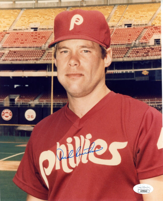 Dick Ruthven Autographed 8x10 Photo Philadelphia Phillies JSA 180882