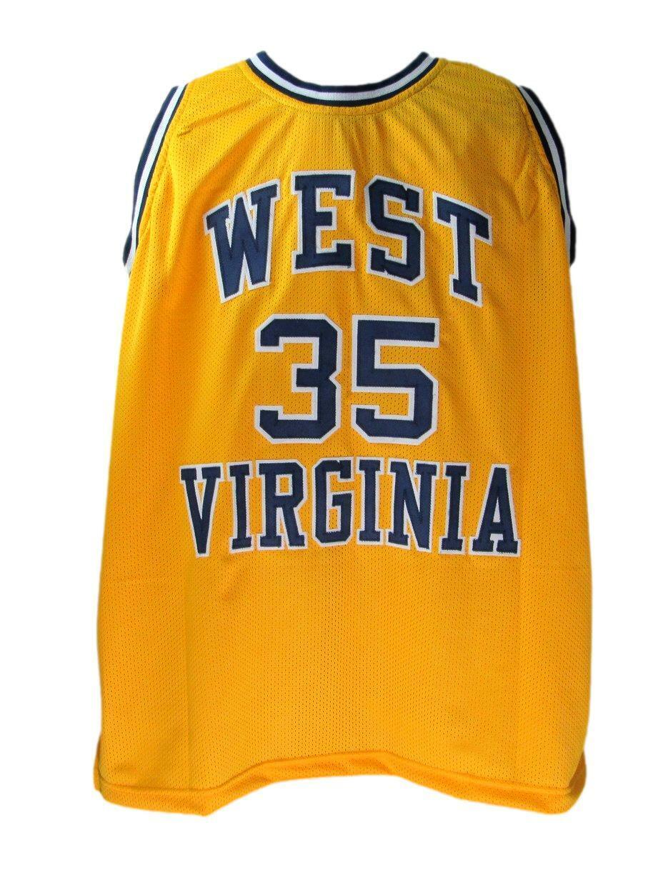 Bob Huggins Univ of West Virginia Signed Custom Basketball Jersey JSA 165873