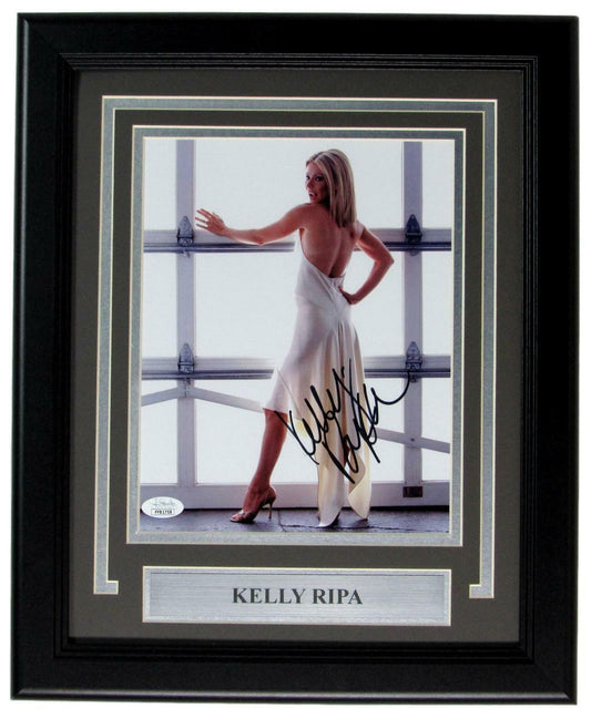 Kelly Ripa Actress Signed/Autographed 8x10 Photo Framed JSA 155609