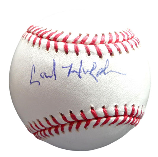 Carl Holden Signed OML Baseball Negro League Birmingham Black Barons PSA/DNA