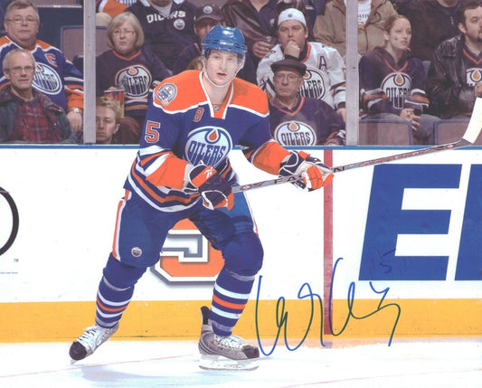 Ladislav Smid Edmonton Oilers Signed/Autographed 8x10 Photo 152656