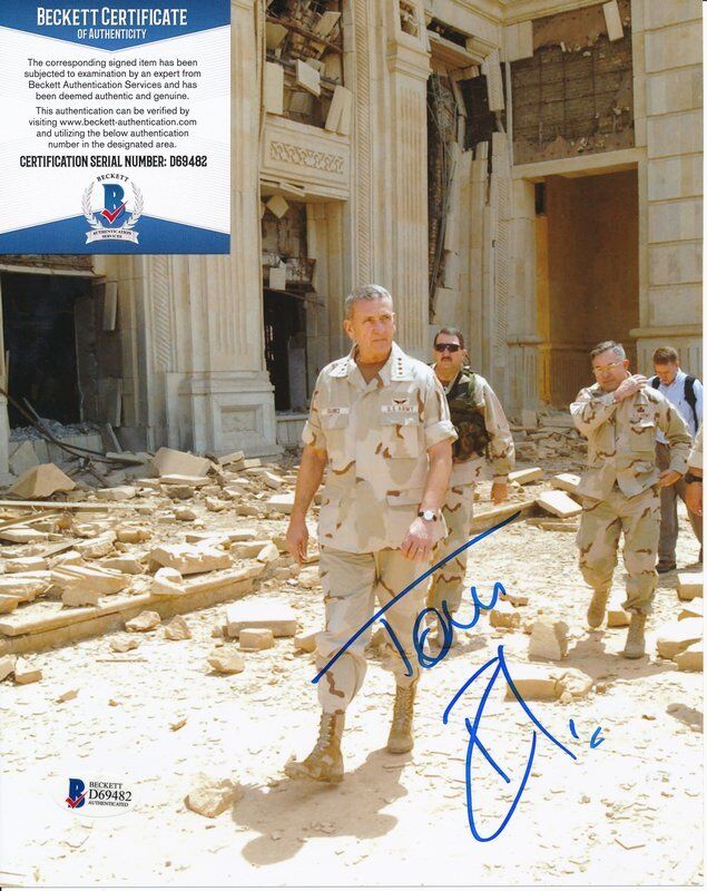 General Tommy Franks Signed/Autographed 8x10 Photo Beckett 139012