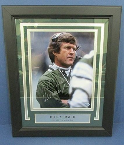 Dick Vermeil Philadelphia Eagles Signed/Framed 8x10 Photo BA 132268