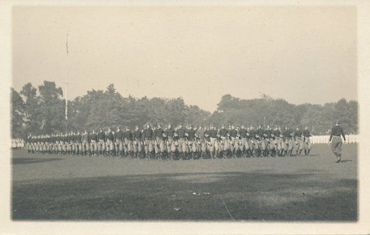 Vintage Postcard Football Team Photo 138947