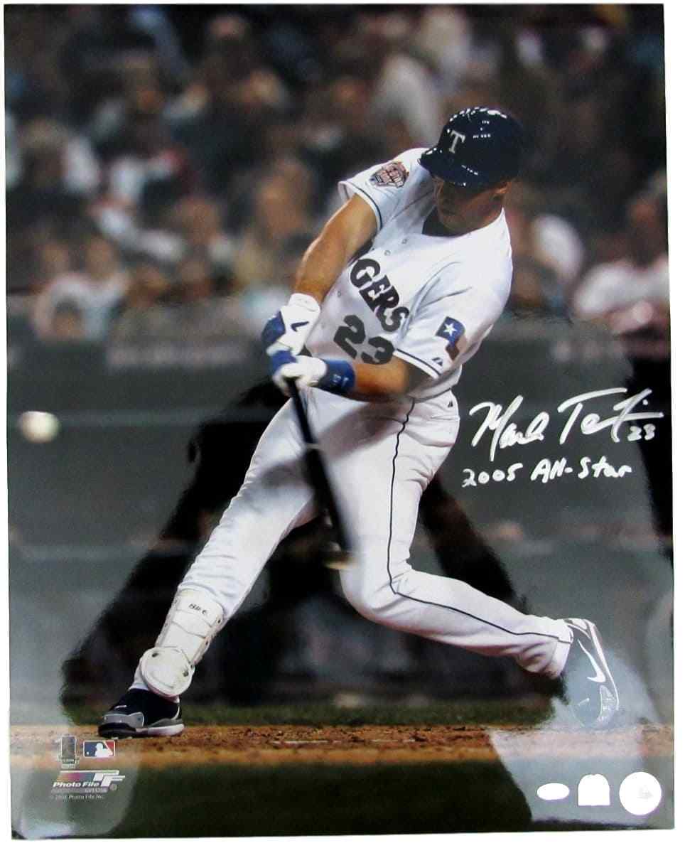 Mark Texeira Signed Texas Rangers 16x20 Photo 2005 All Star MLB 129818