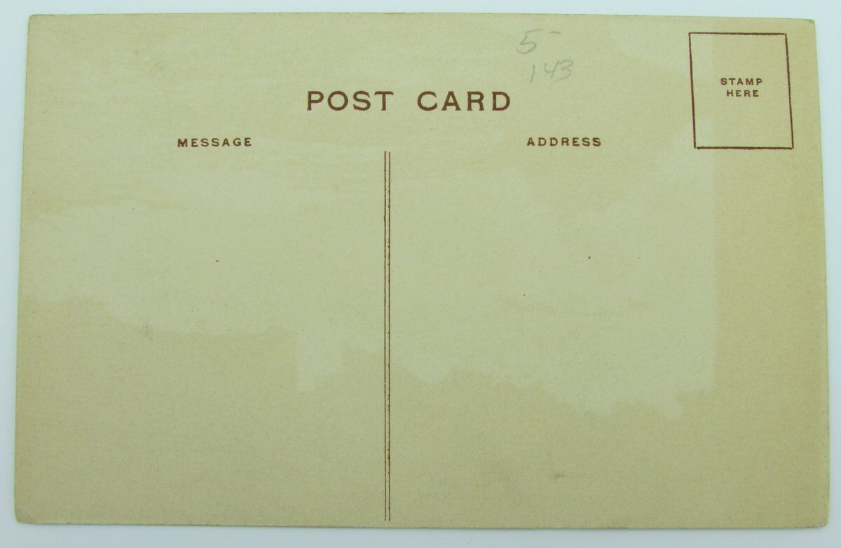 Vintage Postcard with picture of a female basketball player 140026
