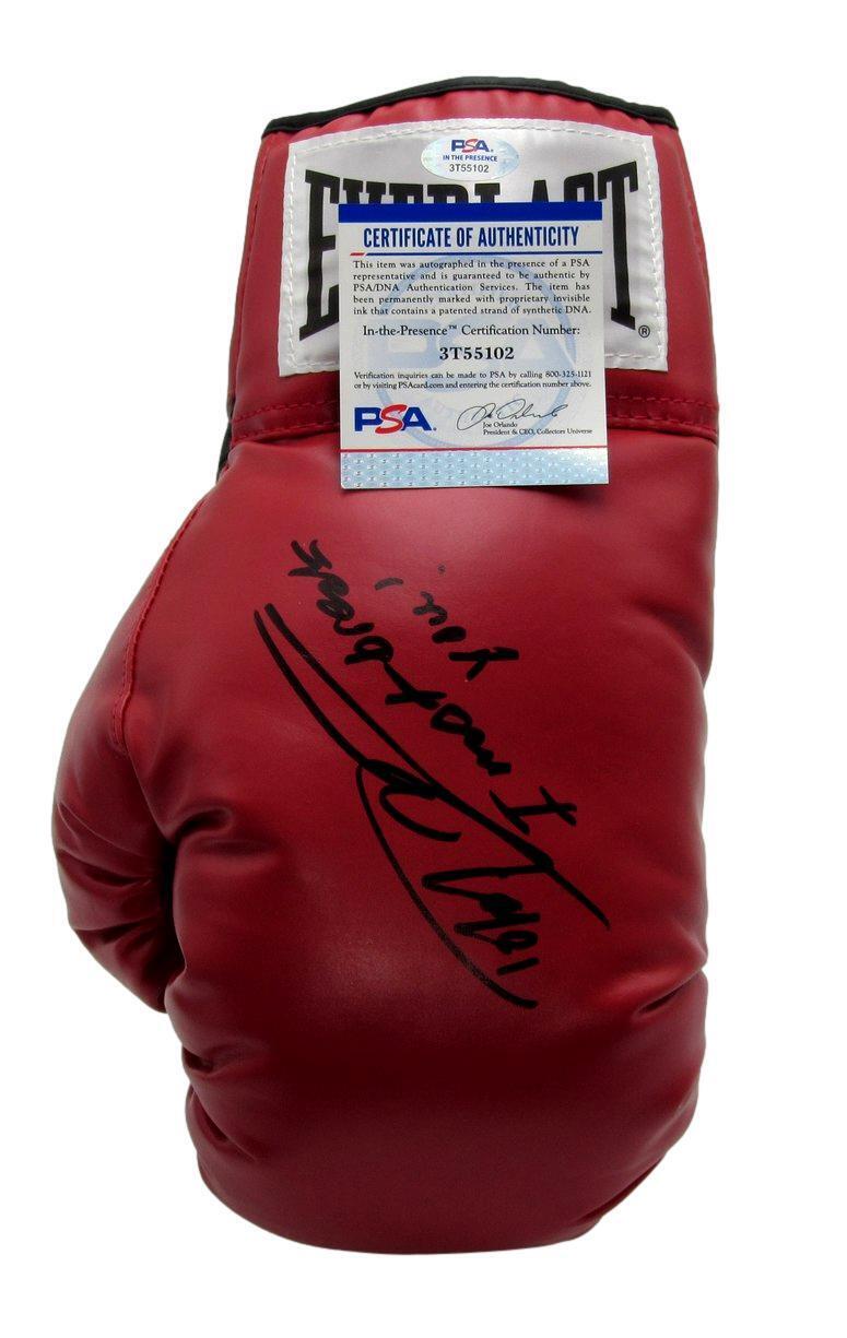 Dolph Lundgren Signed "I Must Break You Drago" Boxing Glove PSA/DNA 180027