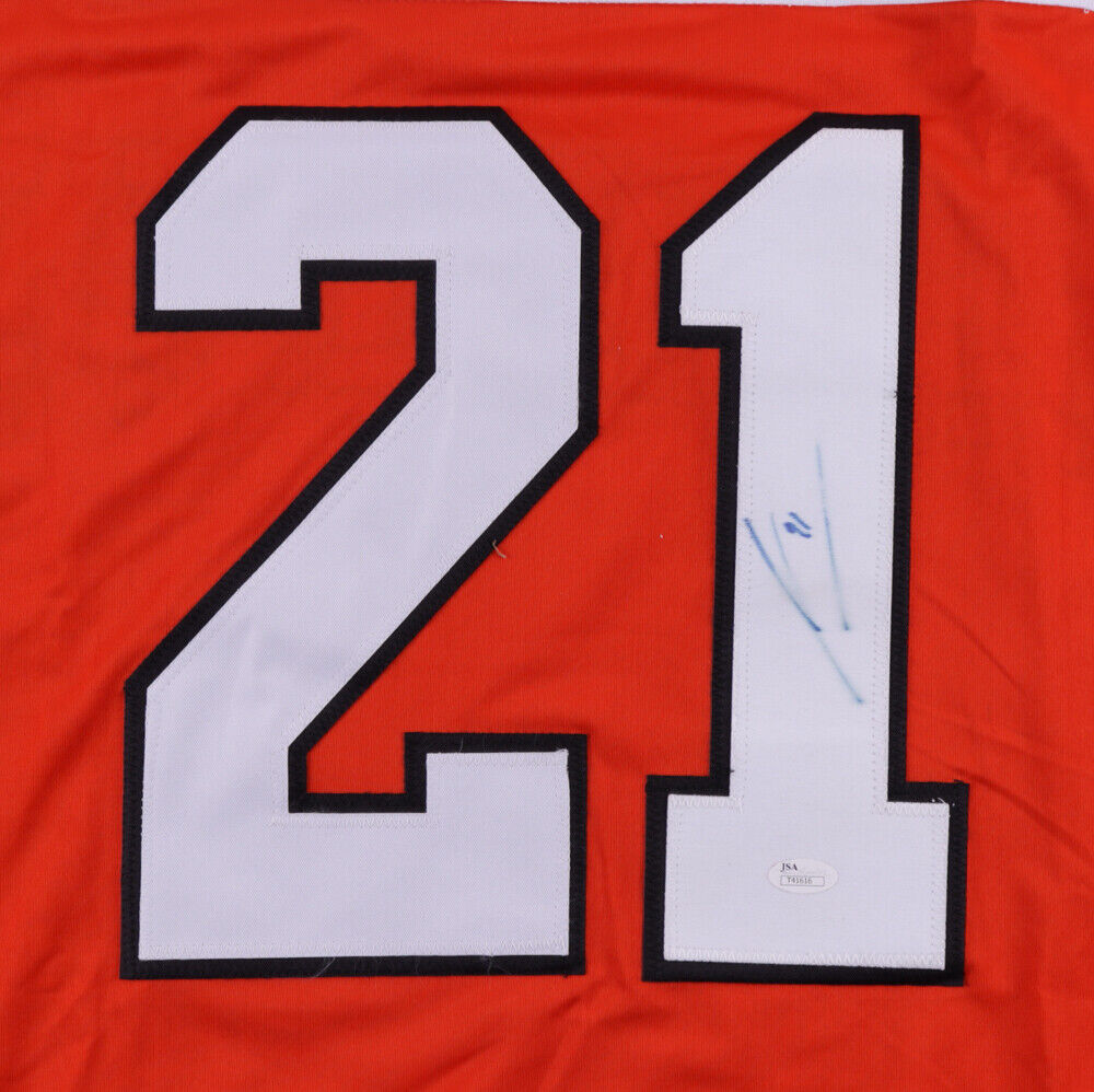 James Van Riemsdyk Signed/Auto Flyers Custom Hockey Jersey JSA 161621