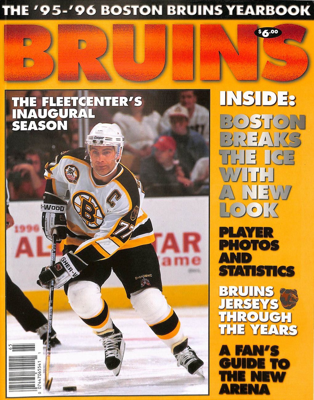 October 4, 2001 Boston Bruins Program Ray Bourque Night 179647