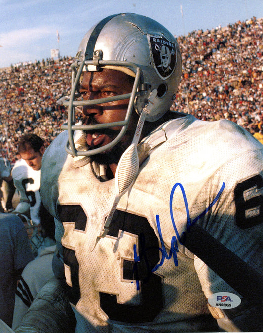 Gene Upshaw HOF Signed/Auto 8x10 Magazine Photo Oakland Raiders PSA/DNA 188097