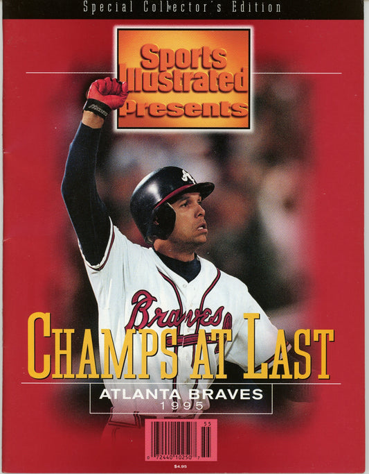 1995 Atlanta Braves Sports Illustrated Collector's Edition NO LABEL 182355