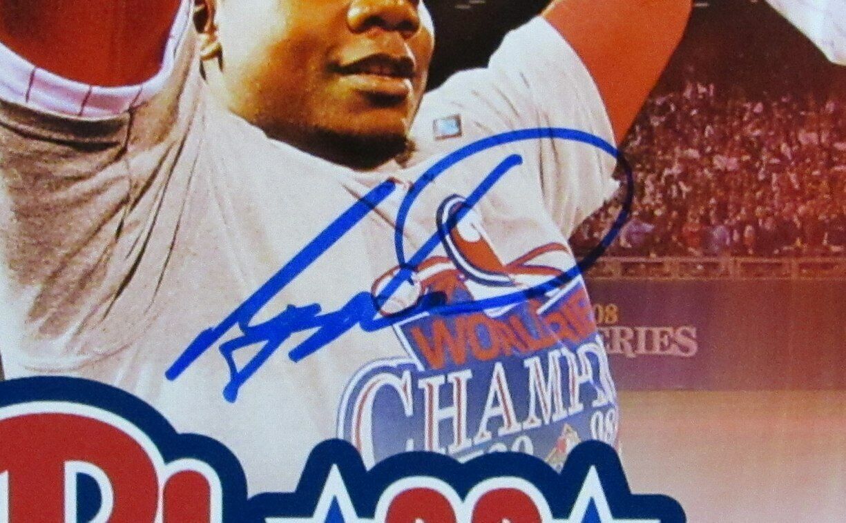 Ryan Howard Philadelphia Phillies Signed/Autographed 16x20 Photo JSA 166591