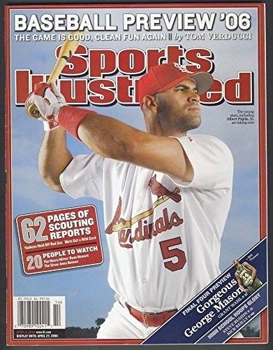 4/3/2006 Sports Illustrated SI NO LABEL Albert Pujols St. Louis Cardinals