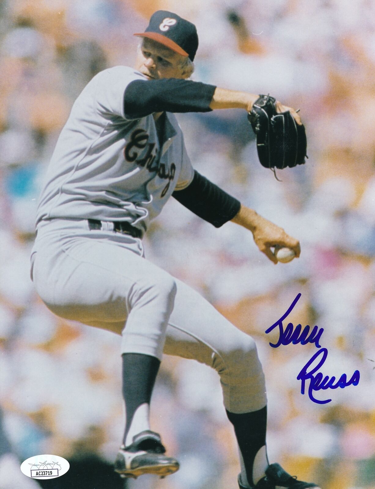 Jerry Reuss Autographed 8x10 Photo Chicago White Sox JSA