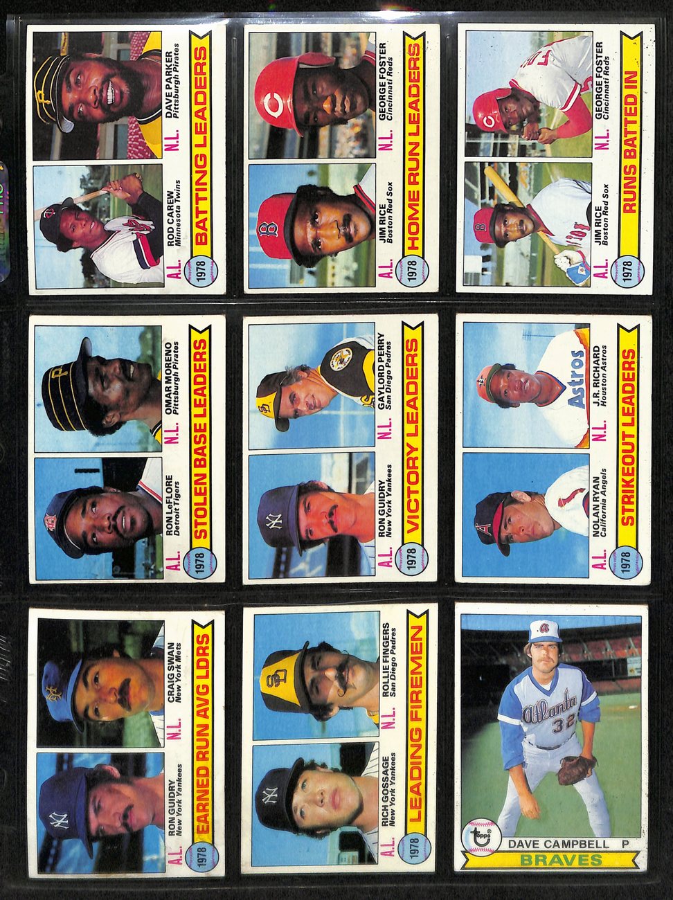 1979 Topps Baseball Card Complete Set (1-726) Rose Smith RC Ryan Brett 191963