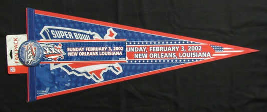 2005 Super Bowl XXXVI New Orleans, Louisiana 30x12 Felt Pennant 178348