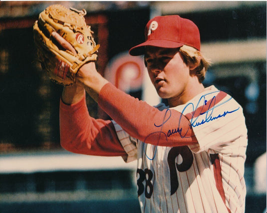 Larry Christensen Phillies Signed/Autographed 8x10 Photo PASS 127522