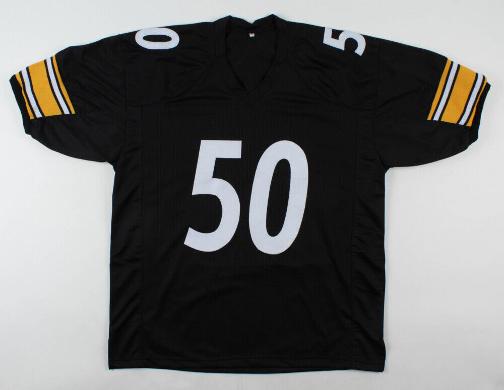 Ryan Shazier Signed/Auto Steelers Black Custom Football Jersey Beckett 156666