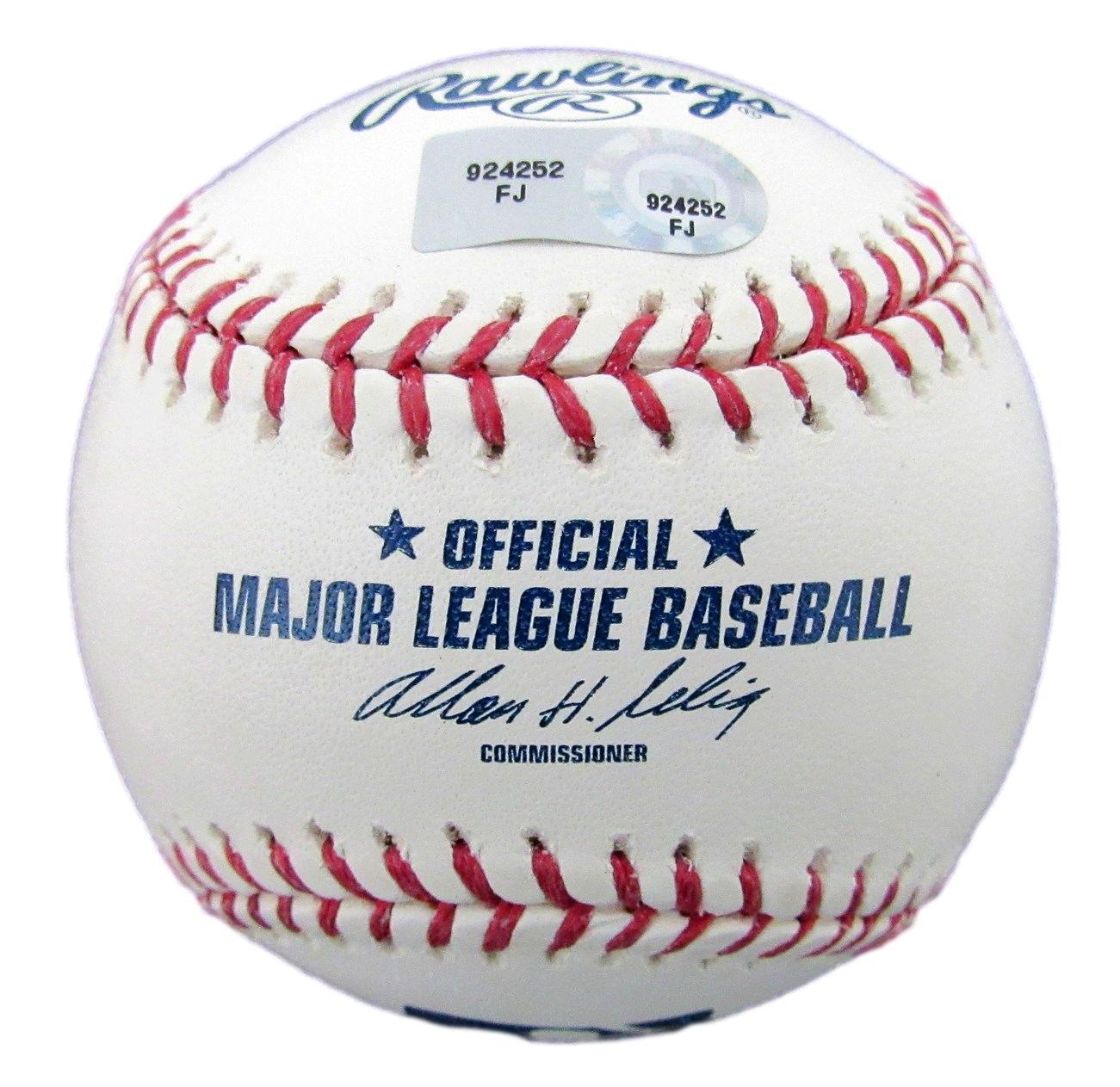Jack Hannahan Autographed OML Baseball Cleveland Indians MLB Hologram 179993