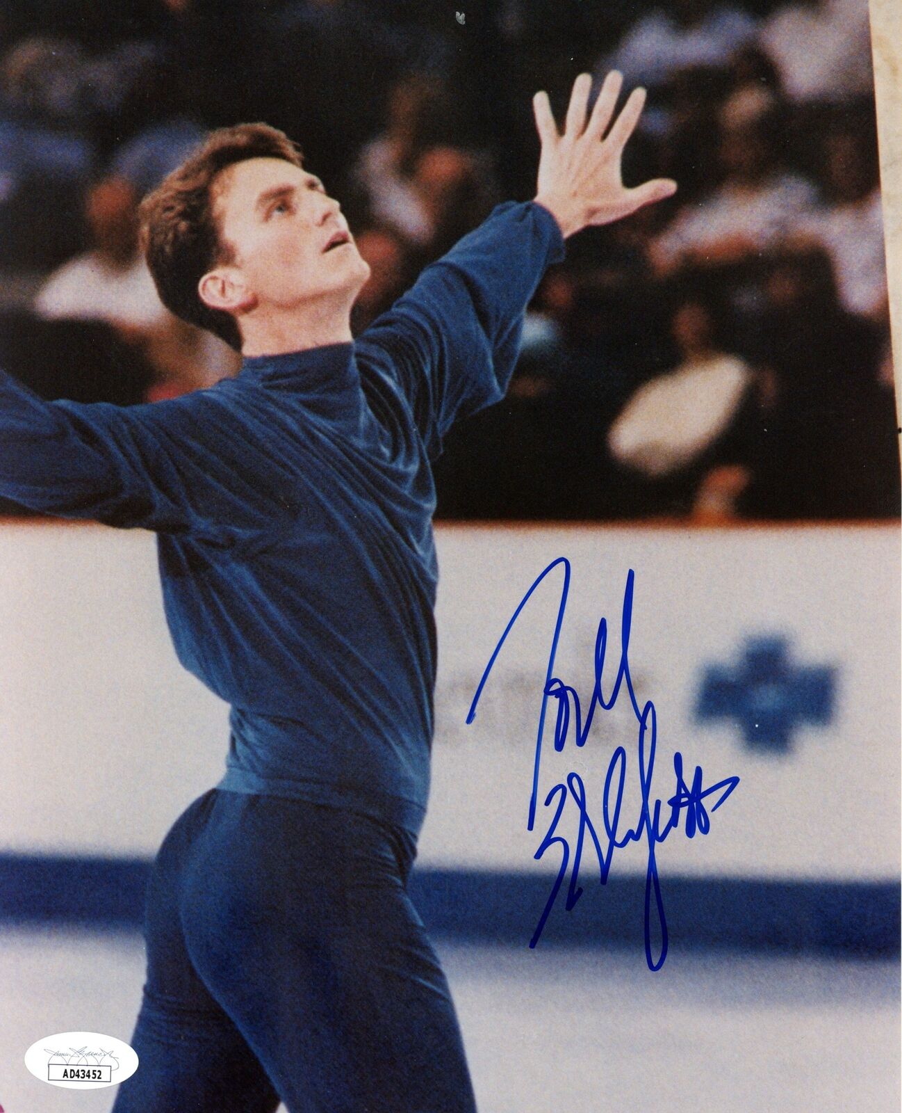 Todd Eldredge Autographed 8x10 Photo Olympic USA Figure Skating JSA