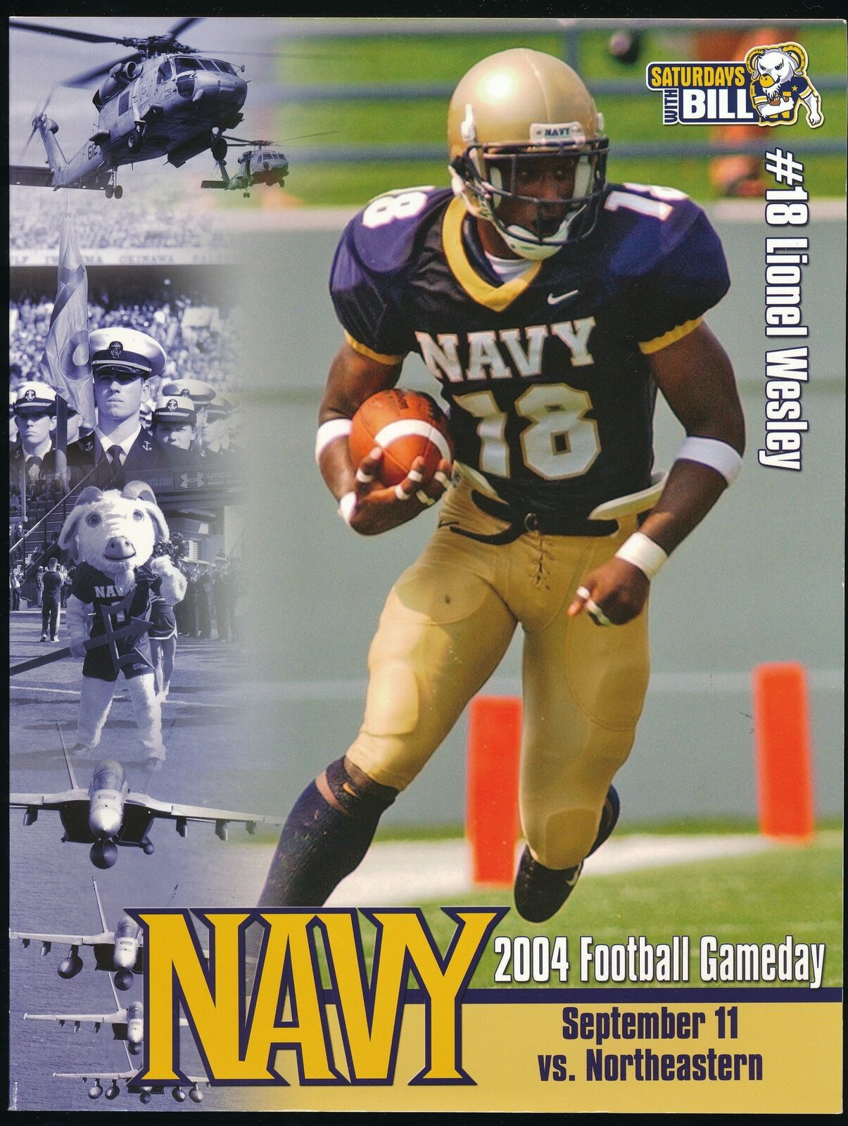 2004 Penn State vs. Navy College Football Game Program 09/11