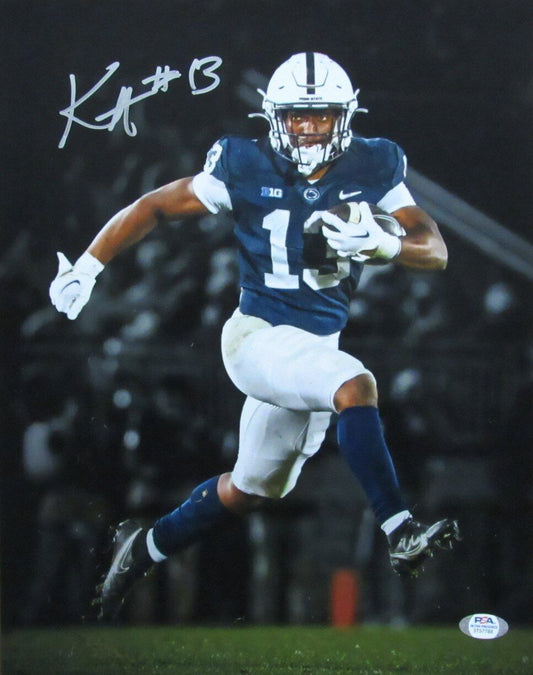 Kaytron Allen Autographed 11x14 Photo Penn State PSA/DNA 177579