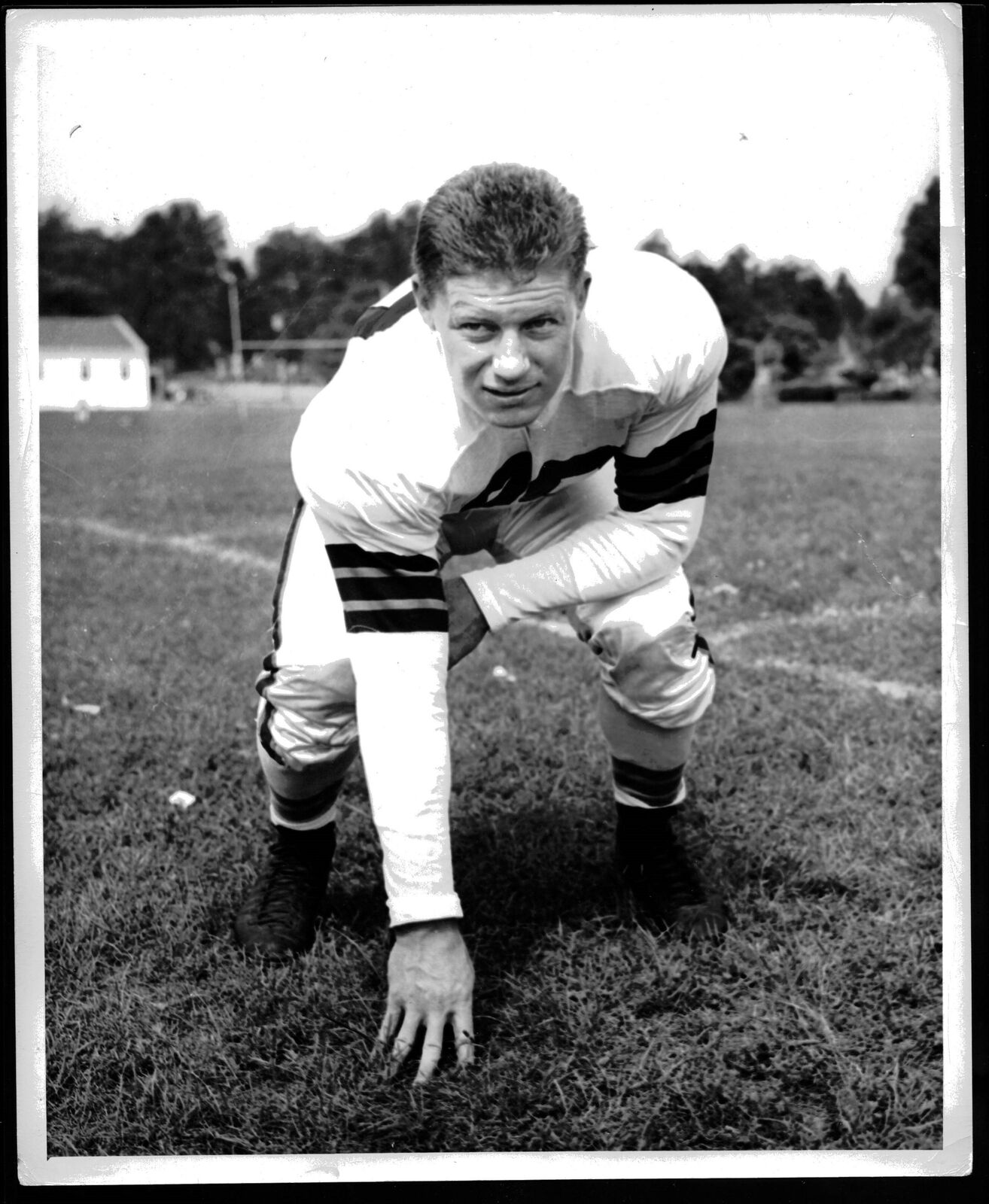 Edgar Jones Cleveland Browns 1946 Team-issued 8x10 Vintage Original Photo 152344