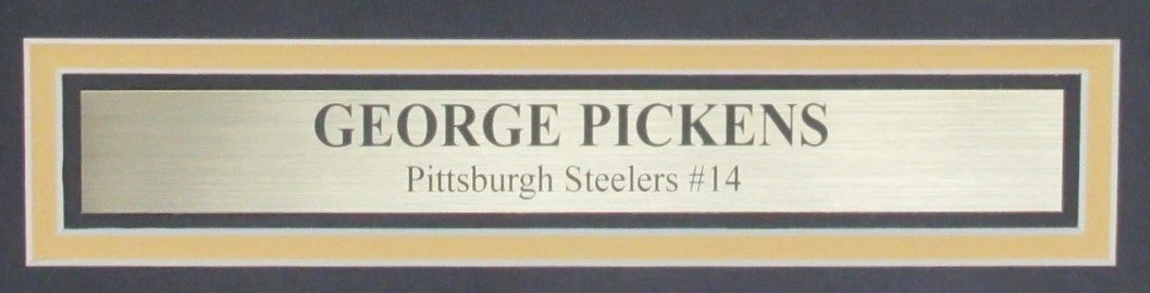 George Pickens Signed/Auto 16x20 Photo Pittsburgh Steelers Framed JSA 191941