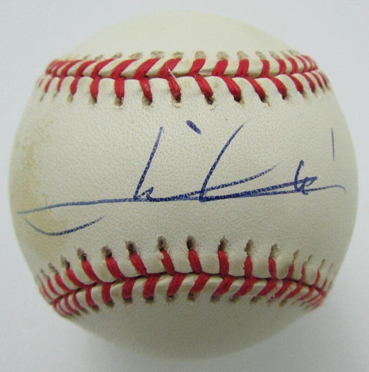 Mario Andretti Autographed OAL Baseball NASCAR Auto Racing JSA