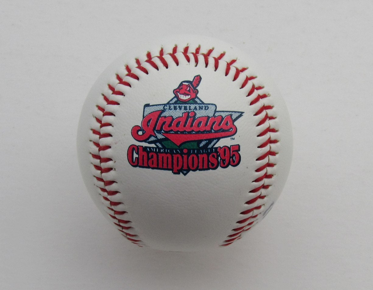 Paul Shuey Autographed 1995 AL Champs Baseball Cleveland Indians 180621