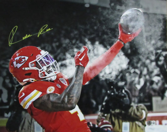 Rashee Rice Autographed 16x20 Photo Kansas City Chiefs Beckett 186100