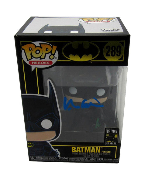 Val Kilmer Batman Autographed/Signed #289 Funko Pop  JSA 187519